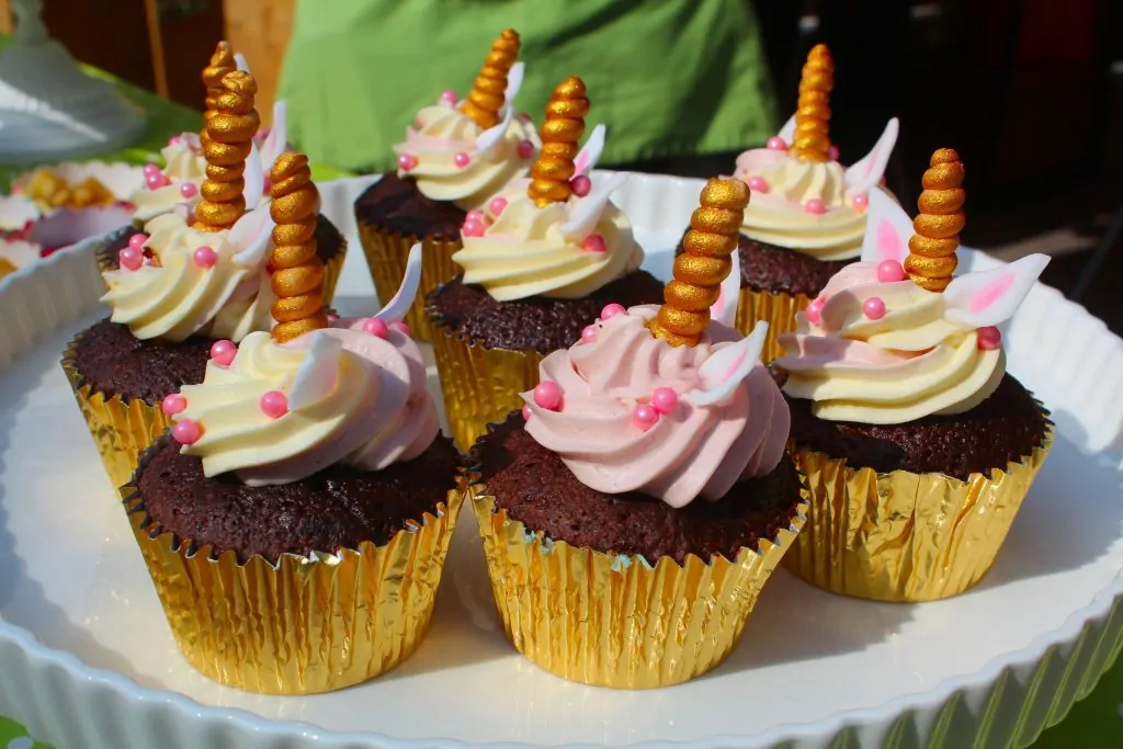Einhorn Cupcakes