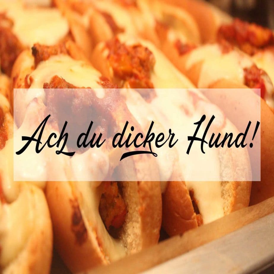 Hackfleisch Hot-Dogs